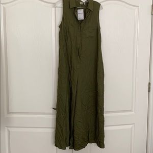 ASOS Green Culotte Jumpsuit Tall Size 8